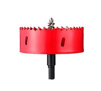Sierra perforadora bimetálica, sierra perforadora, herramienta de corte de orificios de diámetro 185-205 mm for perforar tableros Cornhole, tuberías, madera, tableros de fibra,Diameter 190mm (Size :