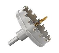 Sierra perforadora para chapa de acero inoxidable con punta de carburo de tungsteno Starrett: ideal para telas reforzadas con metales no ferrosos