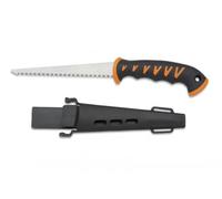 Sierra pladur con funda protectora. Serrucho con hoja de162 mm. Corta Yeso, Madera y Plastico.