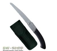 SIERRA PLEGABLE MILITAR NEGRA CON BOLSA EJÉRCITO BW SIERRA CAZA SIERRA DE MAN...