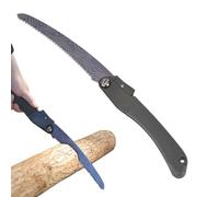 Sierra plegable - Sierra de mano plegable para cortar árboles, herramienta de supervivencia manual, tijeras de podar para trabajos de madera al aire libre, trabajo forestal, madera de jardín