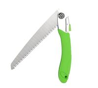 Sierra plegable, sierra de podar, sierra de mano, sierra de jardín, mango antideslizante 65#, hoja de sierra gruesa, longitud de la hoja de sierra: 210 mm, longitud: 43 cm, sierra plegable para