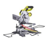 Sierra Radial Ingletadora Deslizante Ryobi Ems216l 1500W 216mm 48 Dientes