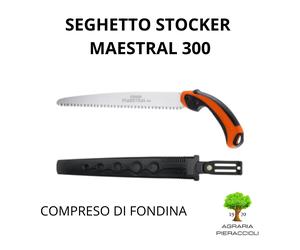 Sierra Recta Stocker Maestral 300 Segador Con Funda Jardinería