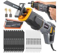 Sierra Sable 1800W Eléctrica Caladora Madera Metal Pendular Herramienta Aparato