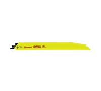 Starrett, 5 Hojas de sierra de sable Bi-metal Multi 3XPOWER, Especial demolición y excarcelación, Color Amarillo, 305 mm - 10-14D - BT121014-5