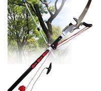 Sierra telescópica, podadora de árboles extensible resistente y cortador de ramas para recortar ramas altas sin esfuerzo, herramienta de jardinería profesional esencial