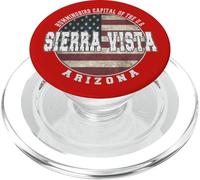 Sierra Vista Arizona, Bandera Americana Vintage PopSockets PopGrip para MagSafe