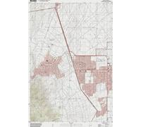 Sierra Vista Arizona Map Journal: Vintage Map Notebook