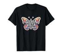 Sierra Vista Mariposa - Arizona Desert City Nombre Palabra Arte Camiseta