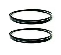 sierras de cinta, 2 hojas de sierra de cinta de carbono de 2240 mm, 6,35 x 10 x 13 mm, 6 x 14 dientes por pulgada, for carpintería, for METABO BAS 315/316/317/318(2240x13x0.5mm 6T)
