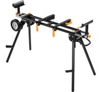 Sierras Ingletadoras Soporte Metal 216CM Ancho Extensible Con Ruedas Plegable