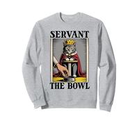 Siervo The Bowl Cat Lover Rascador Poste Divertido Gato Sudadera