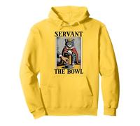 Siervo The Bowl Cat Lover Rascador Poste Divertido Gato Sudadera con Capucha