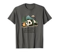 Siesta como si Nadie estuviera Mirando, Panda, Siesta, sueño, Lindo, bambú Camiseta