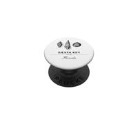 Siesta Key Beach Shell Casa de Vacaciones PopSockets PopGrip Adhesivo