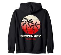Siesta Key Florida Puesta del Sol Siesta Key Sarasota Beach FL Sudadera con Capucha