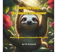 Siesta the Sloth: The Slowest Superpower: A Bilingual Bedtime Story in English and Spanish for Kids: Learn Spanish with the Pura Vida Spirit of Costa Rica (Includes Phonetic Pronunciation)