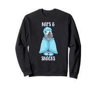 Siestas y Aperitivos Birb Funny African Grey Parrot Sudadera