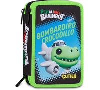 Siete Funda Escuela Primaria Brainrot Oficial Bombardero Cocodrilo