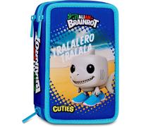 Siete Funda Escuela Primaria Brainrot Oficial Tralalero Tralala, 3 Desaparecidos