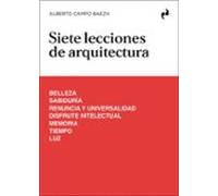 Siete Lecciones De Arquitectura