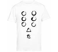 Siete Samuráis Camiseta Blanca De Manga Corta para Hombre