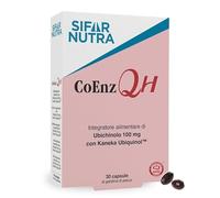 Sifar Nutra CoEnz QH | Kaneka QH | forma activa de coenzima Q10 | UBIQUINOL 100 mg | antioxidante y metabolismo energético | 30 cápsulas…
