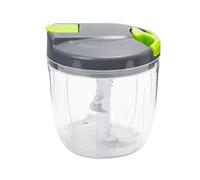 Sifenma Procesadores manuales de alimentos y picador con tapa y asa, cortador manual de cebolla, picador de verduras, adecuado para ajo, zanahorias, cebollas, pimientos, frutas y picar (900 ml)