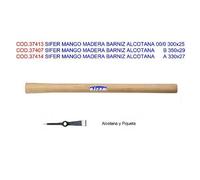 SIFER mango madera barniz alcotana 00/0 300x25