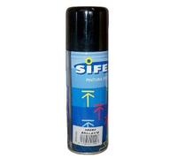 SIFER pintura spray esmalte acrili.brillante 200ml negro brillo