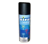SIFER pintura spray esmalte acrilico 200ml negro mate