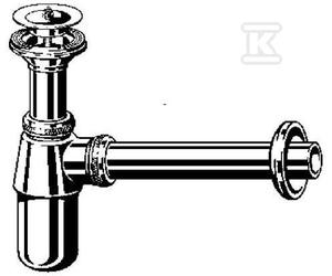 Sifón botella 5/4"x5/4" latón cromado 102845