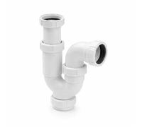 Sifon Curvo Extensible para Lavabo Fregadero y Cocina 1 1/2" Ø40 mm con Reducción Ø32 mm Sifón Antiolor Antifugas de Instalación Fácil y Alta Resistencia | Fluvia
