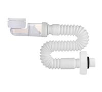 Sifón de 1 1/4 Pulgadas, Manguera de Drenaje Flexible Desagüe Antiolor Fregadero Sifón de Tubo de Reemplazable Sifón Flexible a Prueba de Olores para Baño Y Cocina, Extensible De 380-930mm