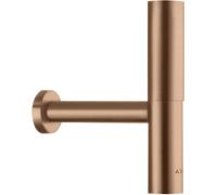 Sifón de diseño hansgrohe AXOR flowstar, 51303310, Color: Oro rojo cepillado