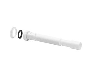 Sifón extensible dual con tuerca loca 300-900 mm (1 ½″, 40 mm, Blanco)