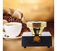 Sifón Quemador de Café, Calentador Halógeno Quemador de Café, Estufa Halógena Calentadora de Café, Pantalla Digital Lcd, Interruptores Rotativos de Calor Ajustable, Sin Llama Abierta, Control de