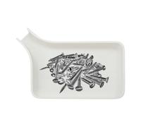 Sifting Tray, Easy-to-Sort Funnel Tray, Jewelry Making Plate For Woodworking Shops School Projects Home Garage Small Parts Nails Screws Washers