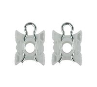 SIFUSM Clips Deslizantes Guía Regulador Ventana Plástico Para Volvo 740 940 960 S80 XC70 Para XC90 V70 Para S60 Mecanismo Elevalunas(2 piezas)