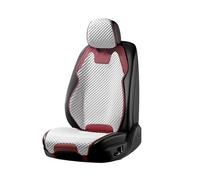 SIFUSM para Huawei Aito M7 Aito para M5 M9 Antislizante Protector Silla Vehículo Funda Asiento Coche Helada Verano Ultrafina Juego Fundas Asientos Coche(1 Seat Red,Artificial Plush)