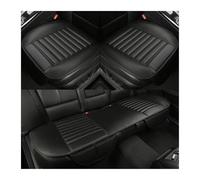 SIFUSM para Lincoln Todos Los Modelos Navigator MKS MKZ MKC MKX MKT Accesorios De Estilo De Coche Cojín Asiento Cuero Universal Juego Fundas Asientos Coche(Full Set Black)