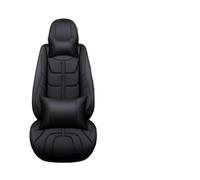 SIFUSM para Mazda para MX-5 para CX-5 6 2 3 5 para CX-3 CX-4 CX-6 CX-7 para CX-9 Protector 5 Asientos Cubierta Cuero Coche Juego Fundas Asientos Coche(All Black Pillow)
