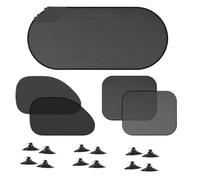 SIFUSM Parasol de Coche Cubiertas Plegables para Parasol de Coche, Cubierta Universal para Parabrisas, Visera reflectora, para Ventana(A Set)