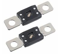 SIGANDG 125A MEGA Fusible de alta corriente 125 amperios AMG Fusible atornillado para coches, camiones, vehículos de construcción, autobuses, caravanas (2 unidades)