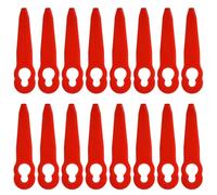 SIGANDG L90 - Cuchillas de repuesto compatibles con Einhell Cortadoras, cuchillas de plástico compatibles con Einhell inalámbricas, para jardín de césped, 100 unidades