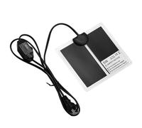 SIGANDG Manta térmica para reptiles, almohadilla calefactora para mascotas con temperatura ajustable, esterilla térmica desmontable para terrarios, adecuada para lagartos, tortugas, escorpiones