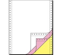 SIGEL 32249 Papel continuo de 12" x 240 mm (A4 vertical), 70/53/57 g, 600 hojas de 3 capas, papel para impresora
