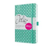 SIGEL 7J112 Agenda semanal, A6, azul cielo | Calendario, planificador, agenda semanal, organizador | Certificado FSC - Jolie