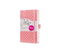 SIGEL 7J136 Agenda semanal, A6, rosa suave | Calendario, planificador, agenda semanal, organizador | Certificado FSC - Jolie